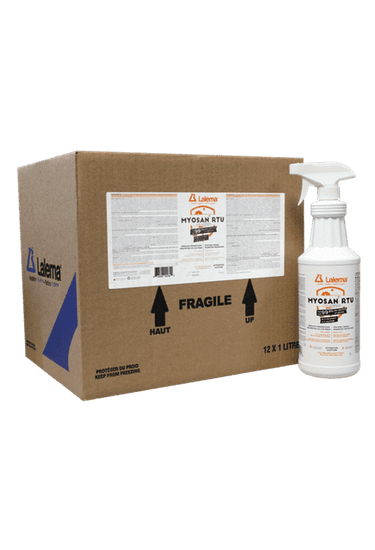 MYOSAN RTU - (12x1L) - Désinfectant nettoyant désodorisant